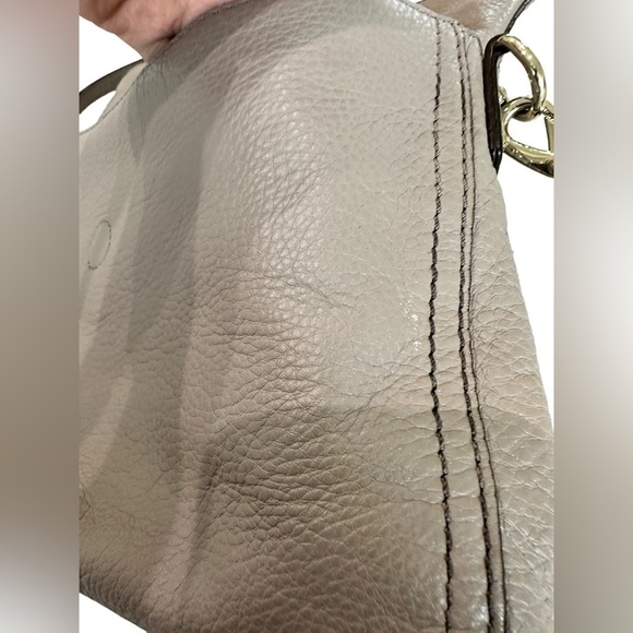 Kate Spade NY Pebbled Leather Convertible Fold Over Shoulder Handbag Purse - Picture 8 of 16
